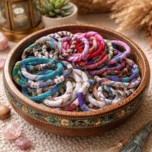 Handmade beaded bracelet (1)